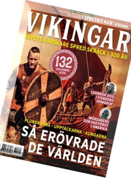 Sveriges Historia Vikingar – 29 April 2017 Cover
