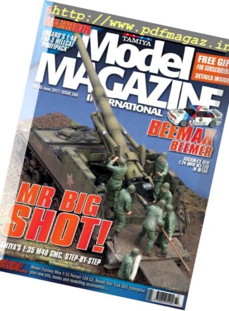 Tamiya Model Magazine – June 2017 Cover