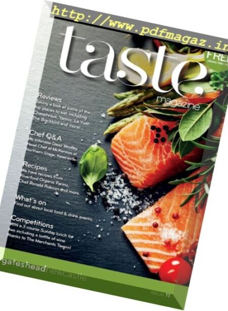 Taste Magazine – Issue 11, 2017 Cover