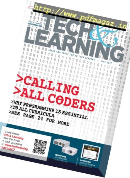 Tech & Learning – May 2017 Cover