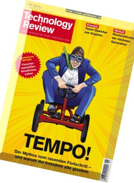 Technology Review – Juni 2017 Cover