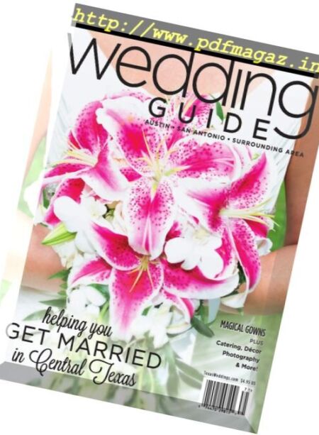 Texas Wedding Guide – Spring-Summer 2017 Cover