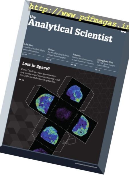 The Analytical Scientist – May 2017 Cover