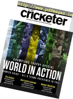 The Cricketer Magazine – June 2017