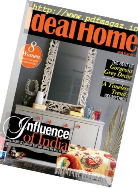 The Ideal Home and Garden India – June 2017 Cover