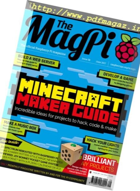The MagPi – June 2017 Cover