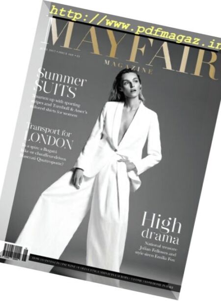 The Mayfair – June 2017 Cover
