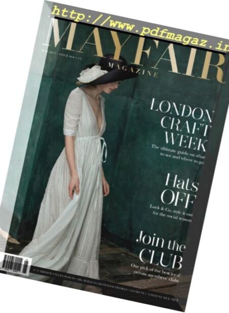 The Mayfair – May 2017 Cover