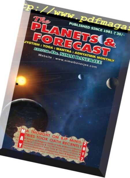 The Planets & Forecast – May 2017 Cover