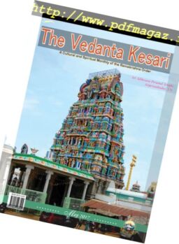 The Vedanta Kesari – May 2017