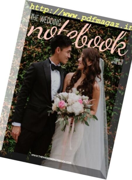 The Wedding Notebook – April 2017 Cover
