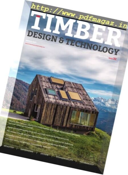 Timber Design & Technology Middle East – April 2017 Cover