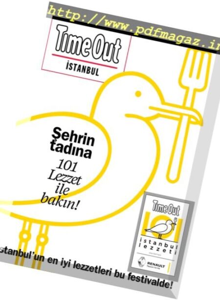 Time Out Istanbul – Nisan 2017 Cover