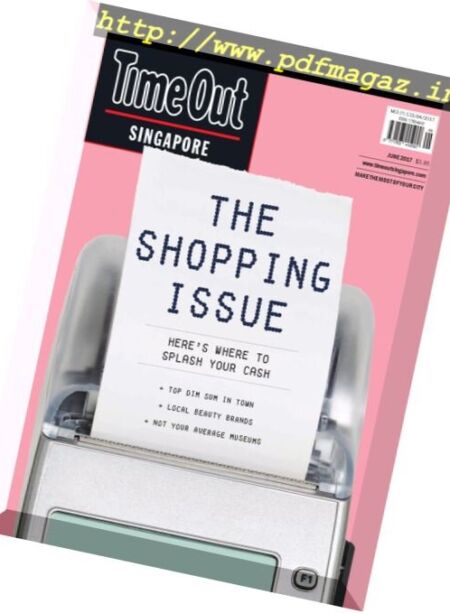 Time Out Singapore – June 2017 Cover