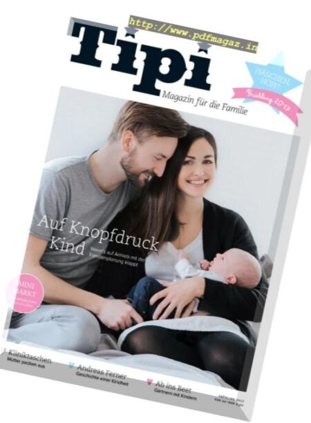Tipi Magazin – Fruhling 2017 Cover