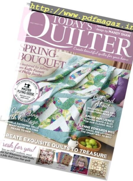 Today’s Quilter – Issue 22, 2017 Cover