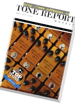 Tone Report Weekly – Issue 175, 14 April 2017