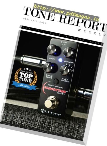 Tone Report Weekly – Issue 176, 21 April 2017 Cover