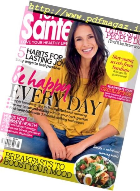 Top Sante UK – May 2017 Cover