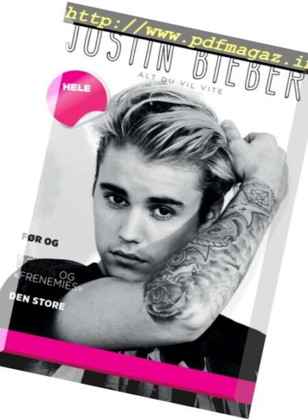 ToppGirl – Justin Bieber Alt Du Vil Vite 2016 Cover