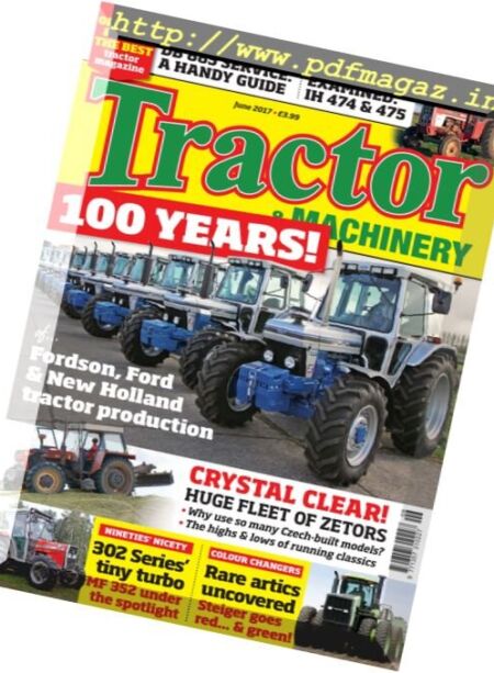 Tractor & Machinery – June 2017 Cover