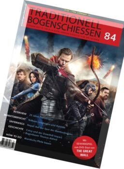 Traditionell Bogenschiessen – Nr.2, 2017