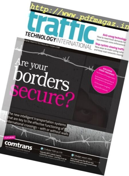 Traffic Technology International – April-May 2017 Cover