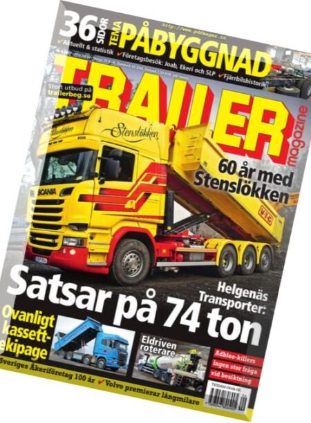 Trailer Sweden – Nr.6, 2017 Cover