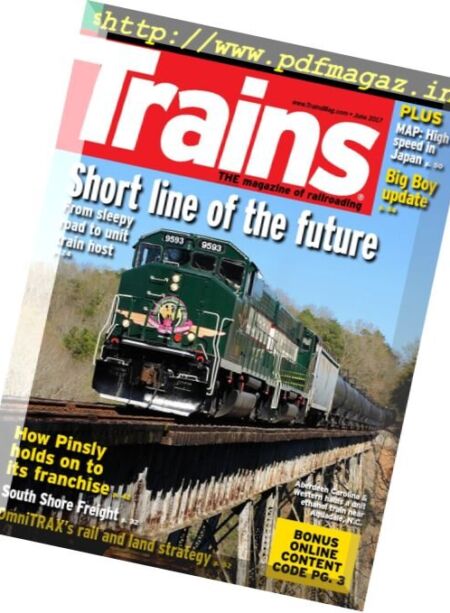 Trains – June 2017 Cover