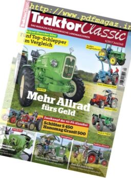Traktor Classic – Juni-Juli 2017