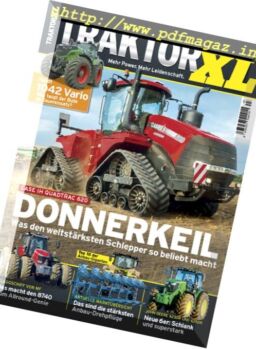 Traktor XL – Juni-August 2017