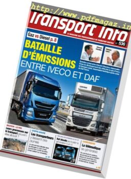 Transport Info – 5 Mai 2017