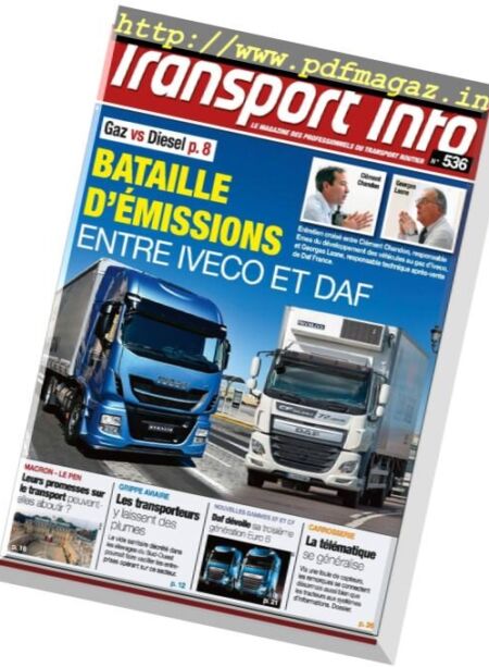Transport Info – 5 Mai 2017 Cover