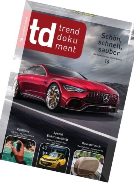 Trenddokument – April-Mai 2017 Cover