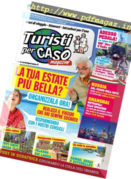 Turisti Per Caso – Maggio 2017 Cover