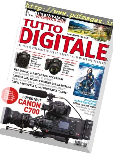 Tutto Digitale – Maggio 2017 Cover