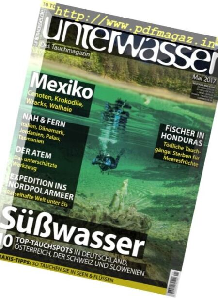 Unterwasser – Mai 2017 Cover