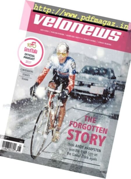 Velonews – May 2017 Cover