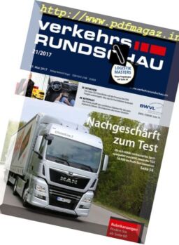 Verkehrs Rundschau – Nr.21, 2017