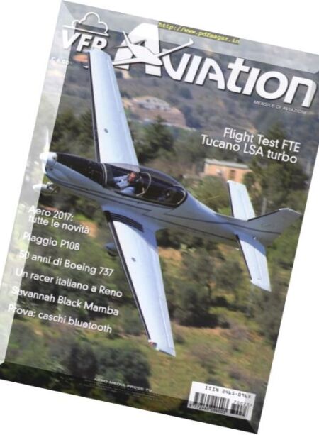 VFR Aviation – Maggio 2017 Cover