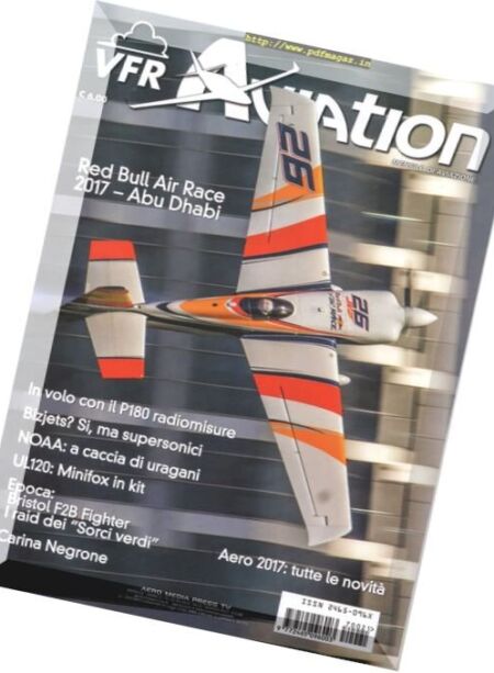 VFR Aviation – Marzo 2017 Cover