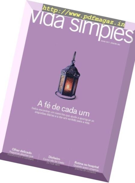 Vida Simples Brazil – Maio 2017 Cover