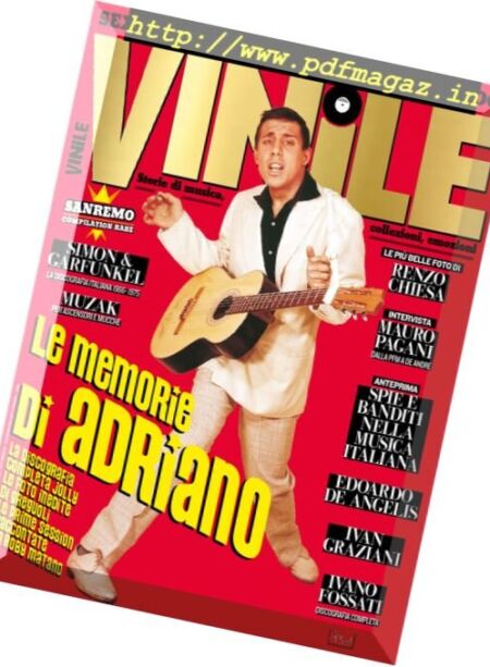 Vinile – Febbraio-Marzo 2017 Cover