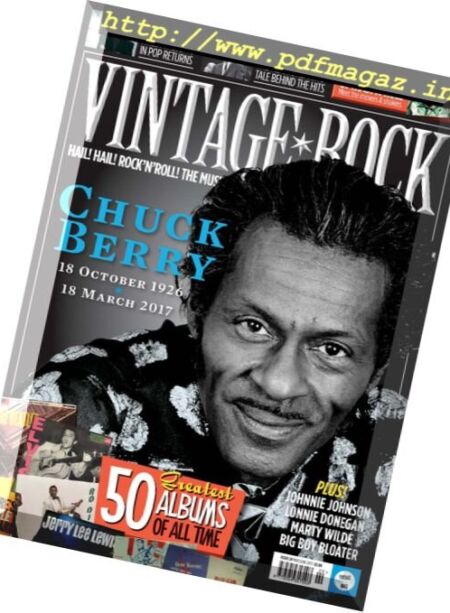 Vintage Rock – May-June 2017 Cover
