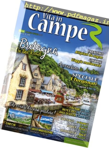 Vita In Camper – Maggio-Giugno 2017 Cover