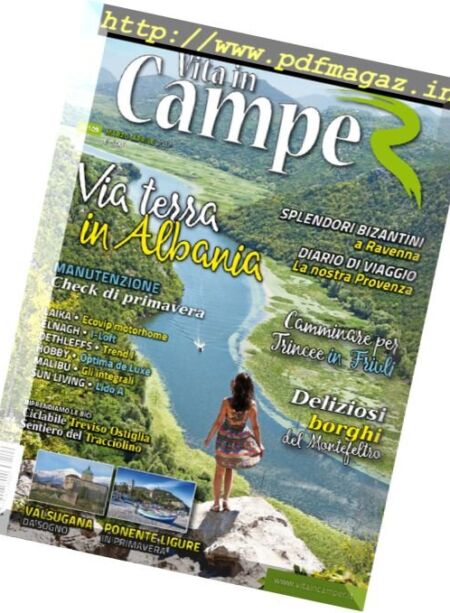 Vita In Camper – Marzo-Aprile 2017 Cover