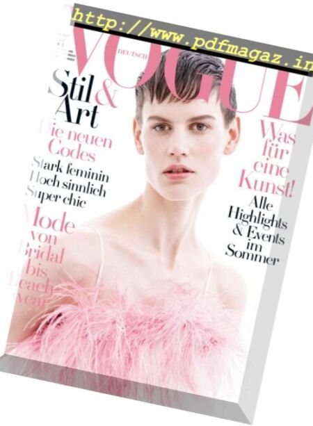 Vogue Germany – Juni 2017 Cover