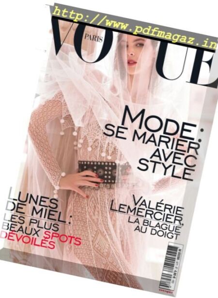 Vogue Paris – Mai 2017 Cover