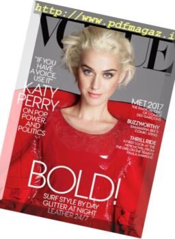 Vogue USA – May 2017