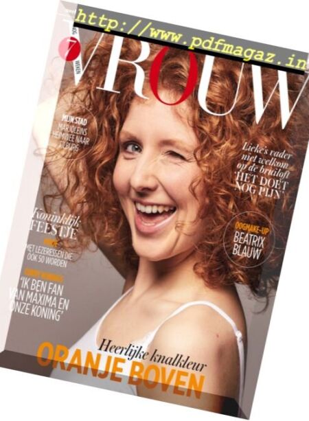 Vrouw – 22 April 2017 Cover
